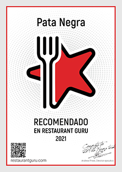 Excelence Certificate Restaurante Guru